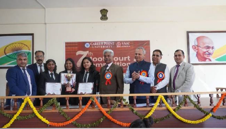 Report on Participation of The ICFAI University Himachal Pradesh in Moot Court Competition at Career Point University, Hamir pur.