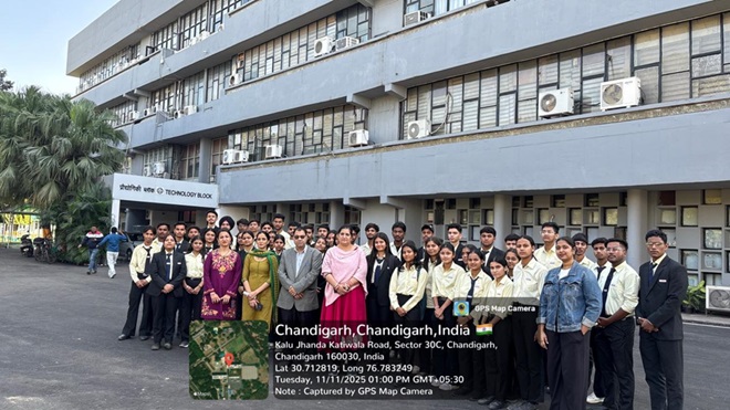 An Educational visit to the CSIR – Central Scientific Instruments Organisation (CSIO)