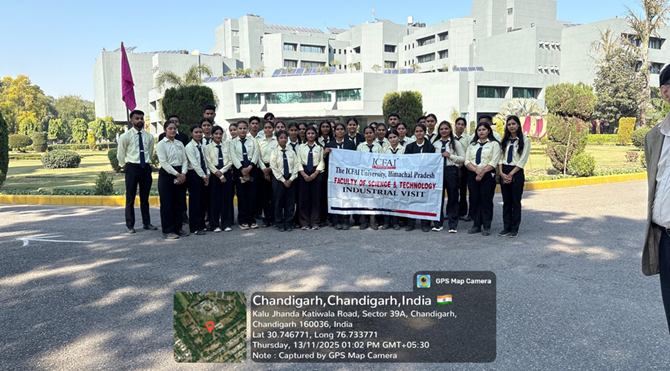 An Educational visit to the Institute of Microbial Technology (IMTECH), Chandigarh