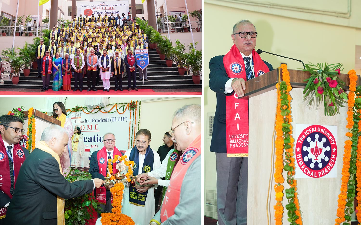 4th Convocation ICFAI University, Himachal Pradesh - Report