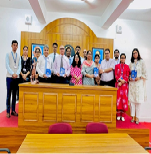 Brochure Launch Ceremony – 1st Intra Moot Court Competition